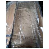 Bedsure GentleSoft Sherpa Fleece Blankets Queen Size for Bed - Thick and Warm Throw for Women and Men, Soft Fuzzy Plush Queen Blanket for Winter, Non-Heated, Camel, 90x90 Inches