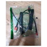 2 Pack Coiled Lightning Cable 3ft, iPhone Charger Cable for Car, [Apple MFi Certified] Lightning Cord Compatible with iPhone 14/13/12/11 Pro Max/XS MAX/XR/XS/X/8/7/Plus/6S iPad/iPod - Red