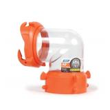 Camco 39857 RhinoFLEX Clear 90 Degree Sewer Hose Swivel Fitting