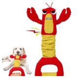 IOKHEIRA Dog Toys for Aggressive Chewers - Christmas Dog Toys Gifts for Large Dogs, Tough Durable Indestructible Dog Toys, Big Dog Chew Toys and Large Breeds, Lamb chop Dog Toy(Red)