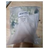 Estmy Boho Cute Christmas Tree Kitchen Curtain, White and Green, 47