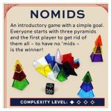 Looney Labs Nomids Board Game - Versatile Player Range and Educational Fun