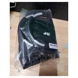 DOKEHOM 90L Large Laundry Basket, Collapsible Laundry Bag, Freestanding Tall Clothes Hamper, Foldable Washing Bin (Black)