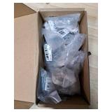 NIZADO 10 Pack Solid Drawer Knob Warm Gold Kitchen Cabinet Knob Champagne Bronze,Euro Style Dresser Knob Antique Brass Furniture Hardware,Diameter:1-1/5 \"