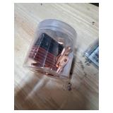 haisstronica 10pcs 8 AWG - #10 Battery Cable Lugs, Heavy Duty Copper Wire Lugs with 10pcs 3:1 Adhesive Heat Shrink Tubing, 8 Gauge Wire Connectors Battery Terminal Connector, Battery Cable Ends