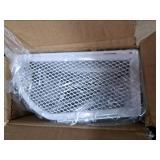 YINGHUA Strong Magnetic Pen Holder for Whiteboard and Refrigerator 3 Compartments Metal Mesh Organizer Space Saving Shelf for Office School Home and Locker - White