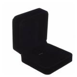 Cosmos Velvet Necklace Pendant Gift Box Jewelry Box (Black Color)