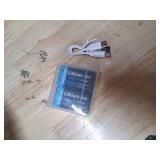 HIKITMATE USB-C Rechargeable 9V Batteries | 2-Pack 4400mWh High Capacity Li-ion with 2-in-1 Charging Cable for Smoke Alarms Microphones Toys | 2-Hour Quick Charge & 1200+ Cycles