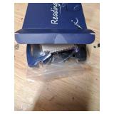 Hubeye Oprah Style Reading Glasses for Women Men Blue Light Blocking Computer Square Readers with Spring Hinge (Black+Brown Hawksbill+Blue,+1.25)