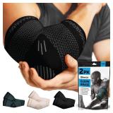 POWERLIX Elbow Orthopedic Brace Compression Support (Pair) - Elbow Sleeve for Tennis, Golferâs, Bursitis, and Sprains, Arthritis, Tendonitis. Pain Relief(Black, S)