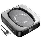 Meatanty Mouse Mover Undetectable, Super-Silent Mouse Jiggler Device Move Randomly, Automatic Wiggler Shaker Giggler, Adjustable Interval Timer, Keep Computer Laptop Active for Office Home Remote Work