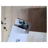 Mudder 50 Pcs Replacement Mini Light Bulbs Christmas Tree 2.5 V Incandescent Glass String Light Bulbs with Base Indoor Outdoor Xmas Decoration, 0.17 Ampere, 0.425 Watt (Clear,Green)