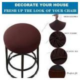 Bar stool seat covers (4)