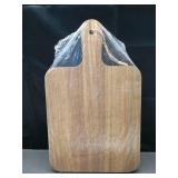 Geetery Acacia Wood Cutting Board Bulk Kitchen Wooden Chopping Boards with Handle Serving Tray Charcuterie for Pizza, Bread, Cheese, Fruit, Vegetables Housewarming Gift (16 x 10 Inch)