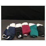 dorcastimo Womens Underwear Cotton Hipster Panties for Women Mid Rise Underwear Soft Full Coverage Briefs 5 Pack(Large, Black/Deep Red/Deep Blue/Green/Black)