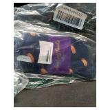 AUSCUFFLINKS Hot Dogs for Men Socks Sausages Hot Sausage Dog Sock for Him | New York Hotdog | Present for Work Colleague | Bday Gift for Guys (Hot Dog)