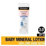 Neutrogena Pure & Free Baby Mineral Sunscreen with SPF 50  3 fl. oz