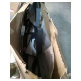 DIYHD Steel Stair Riser 4 Step Stair Stringer for Deck Height 35in,Powder Coated Black,MAX Load Capacity:500lbs,3pcs Retail- $76