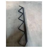 DIYHD Steel Stair Riser 4 Step Stair Stringer for Deck Height 35in,Powder Coated Black,MAX Load Capacity:500lbs,3pcs Retail- $76