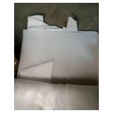 Pangda 3 Pack Replacement Fluorescent Light Covers Clear Acrylic Ceiling Lighting Panel Flat Sheet for Overhead Fixtures, 22.5 x 46.5 x 0.1 Inch Retail- $45