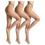 leg elegant 3 Pairs Sheer Tights Women