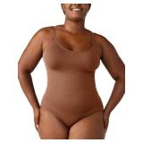 SHAPERMINT Bodysuit Women Shapewear - Tummy Control Body Suit for Women - Seamless Compression Slimming Shaping Bodysuit XL