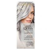L Oreal Paris Le Color Gloss In-Shower Toning Gloss Hair Color  Silver  4 fl oz