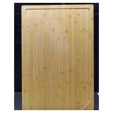 30 Inch Extra Large Bamboo Cutting Boards for Kitchen, Wood Cutting Board with Deep Juice Groove and Handle Heavy Duty Chopping board, Oversized Stove Top Cover, Kikcoin, 30\" x 20\" Retail- $73