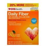 CVS Pharmacy Natural Fiber Supplement Sugar-Free Single Dose Powder Packets Orange 54 Count