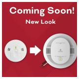 Kidde Hardwired Smoke & Carbon Monoxide Detector, Battery Backup, Interconnectable, LED Warning Light Indicators