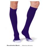 FITRELL 2 Pack Baseball Soccer Softball Socks for Kids Youth Men & Women Over-the-Calf Knee High Socks Sports Tube, nfl, Purple, Medium