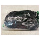 Tankaneo Womens Puff Sleeve Button Down Shirts Cropped Mock Neck Fitted Tops Fall Dressy Casual Cotton Blouse Black Medium