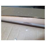 Hamilton Hills 20\" x 30\" Classic Gold Framed Rich Framed Top Round Corner Mirror - Thick Arched Top Rich Wall Mirror - Vanity for Bathroom Decor, Bedroom, Living Room - Hangs Horizontal or Vertical 