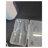 Waterpik Cordless Advanced 2.0 Water Flosser For Teeth, Gums, Braces, Dental Care With Travel Bag and 4 Tips, ADA Accepted, Rechargeable, Portable, and Waterproof, White WP-580, Packaging May Vary