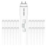Konideke 25 Pack, T8 Led Bulbs 4 Foot 18W, Type B Ballast Bypass, 48 inch Led Bulbs Replacement for F32T8, F20T10, F40T12 Fluorescent Tubes Light Bulb, Dual Ended Power Input, 5000K 2300lm Retail: $11