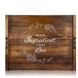 Noodle Board Stove Top Cover with Handles, Farmhouse Wooden Stove Cover for Electric Gas Burners, Sink Cover Cutting Board for Kitchen Counter Space Decor Retail- $60