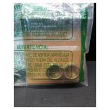 Prime-Line N 7133 3/4 In. Solid Brass Sliding Closet Door Finger Pulls, 4 count (Pack of 1)