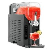 Danrelax Slushie Machine, 88 Oz Slushy for Home, LED Display, Auto-Clean, No Ice Needed, 6 Preset Programs, Frozen Drink Maker for Margaritas, Smoothies, Frappes, Milkshakes & Juices, Quiet Operat
