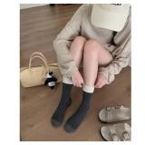 OTAODKA Athletics Socks for Women and Girls, Cotton Socks Cute Ankle Sock (US, Numeric, 5, 8, Regular, Regular, 5 Pack Stripes Bright)