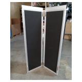 YMINCGGM Portable Wheelchair Ramp 4FT,No-Slip Aluminum Folding Handicap Ramp 800lbs Load Capacaity,Wheel Chair ramp for Home Steps,Stairs,car Retail- $110