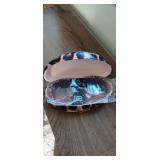 Brand New Designer Eyewear Sunglasses in Leopard Print and Pink Trim