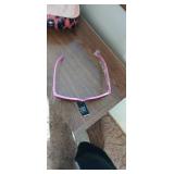 Designer Eyewear Sunglasses with Leopard Print and Pink Trim