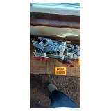 Antique Fire Brigade Steam Pumper Pulled by Four Horses