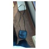 Faux Leather Wallet and Coin Holder with Cross