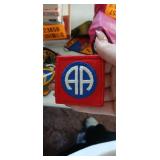 Various Patches, Some With Military Artifacts