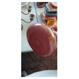 Decorative Candlestick Holder in Purple Done in grape and vine motif