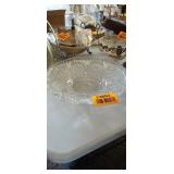 Genuine Lead Crystal Decorative Bowl with Flower Design