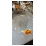 Genuine Lead Crystal Decorative Bowl with Flower Design