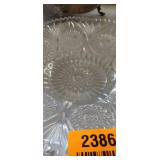 Genuine Lead Crystal Decorative Bowl with Flower Design