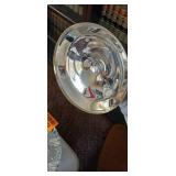 Metal Decorative Covered Bowl with Legs